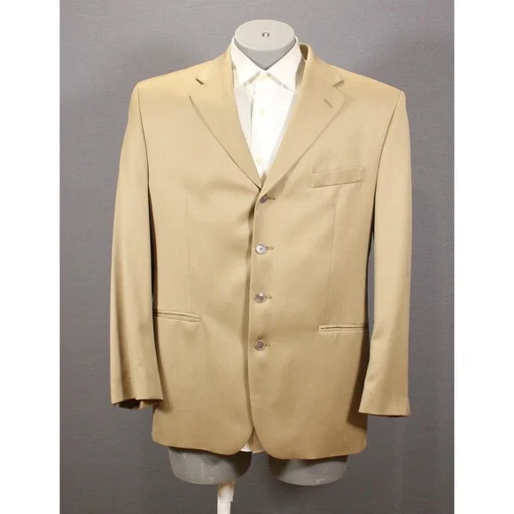 Men's Tan Suit - Picture 3 of 13